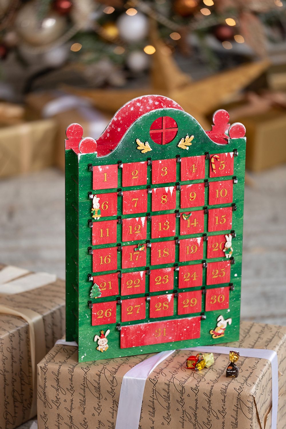 Заготовка из фанеры Адвента-календарь, ВД-1159 Mr.Carving