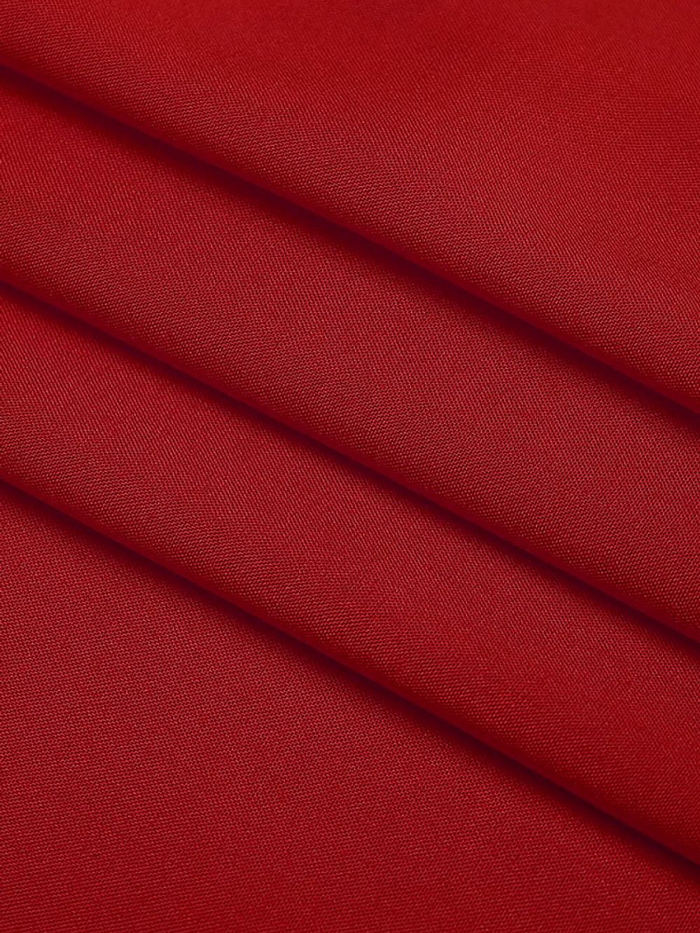 Штапель 110 г/м², 145 см / 2 метра, TBY-Vi-30-14.2, цв.14 красный