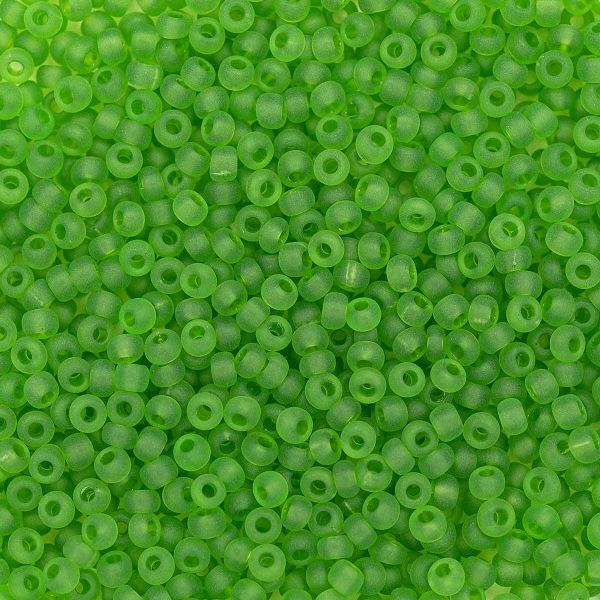 Бисер Preciosa 10/0 (2.3 мм), прозрачный матовый, круг.отв., 500 г, (50430) 311-39001-10/0