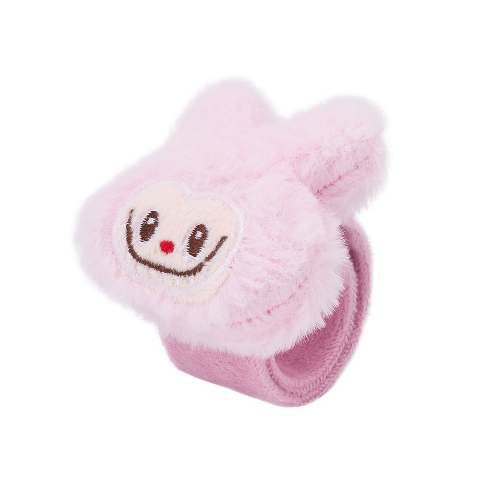 Браслет игольница монстрик розовый 24 см