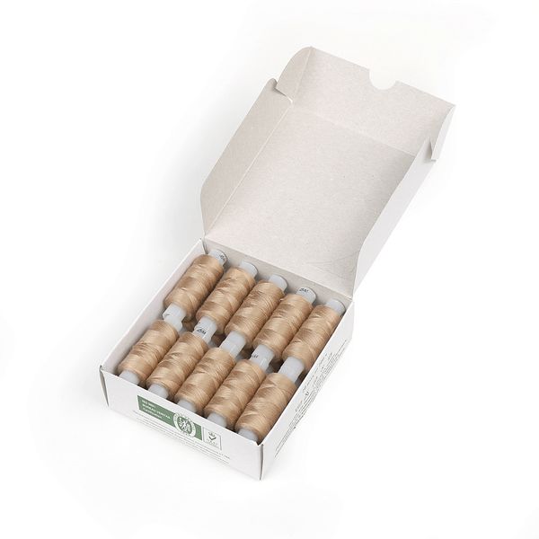 Нитки армированные ПНК им.Кирова 45ЛЛ, бытовые, 200 м / 20 кат., 4606 / 071 бежевый