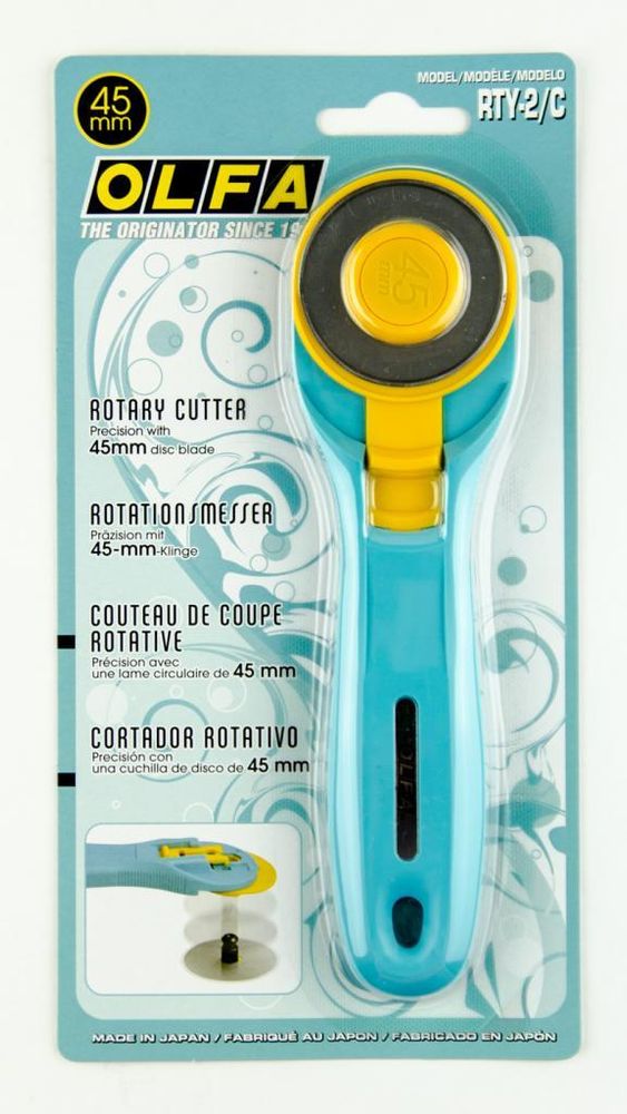 Нож круговой 45мм Olfa DELUXE, R-2/C, Olfa, 1 шт