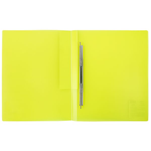 Папка пруж.скоросш. A4 700 мкм 20 мм, 6 шт, желтый EC210500009, Expert Complete