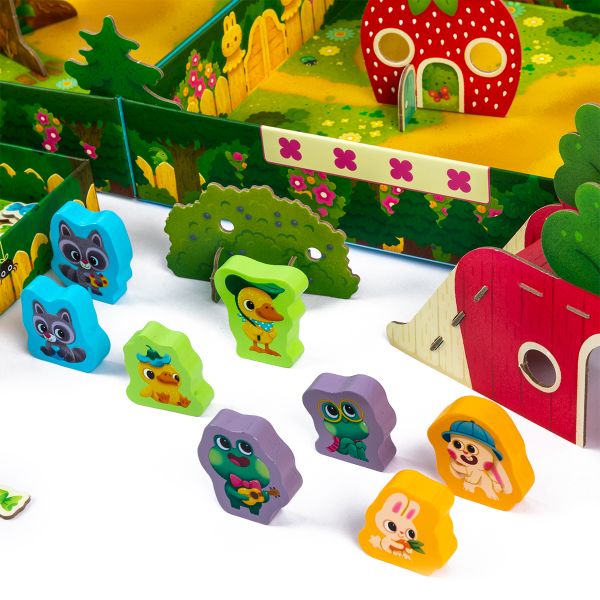 Игра настольная Волчок! Прячь бочок!, Эврикус PG-17376