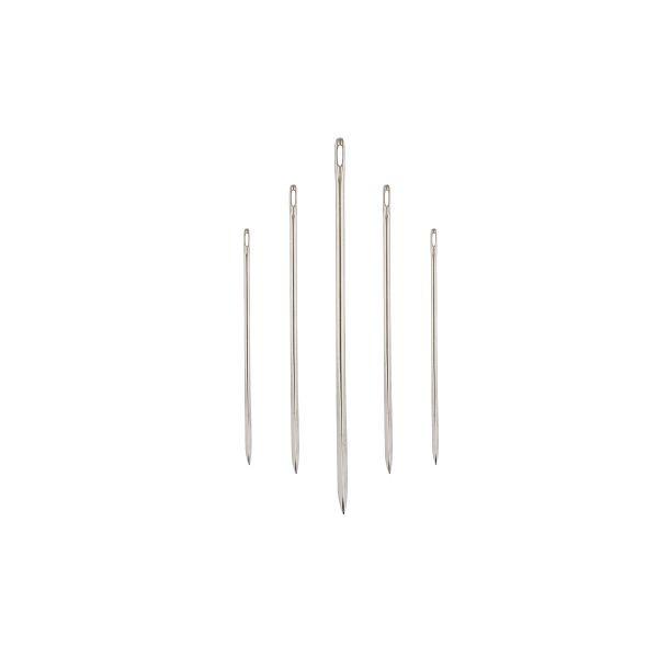 Иглы ручные для кожи №3-7, 5 шт, P, Gamma N-008