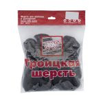 Шерсть для валяния мериносовая тонкая 100%, 100г, 585 графит