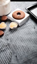 Решетка для глазирования и остывания кондитерских изделий металл 28х25,5 см, 1 шт, прямоугольная, S-Chief SHF-0090