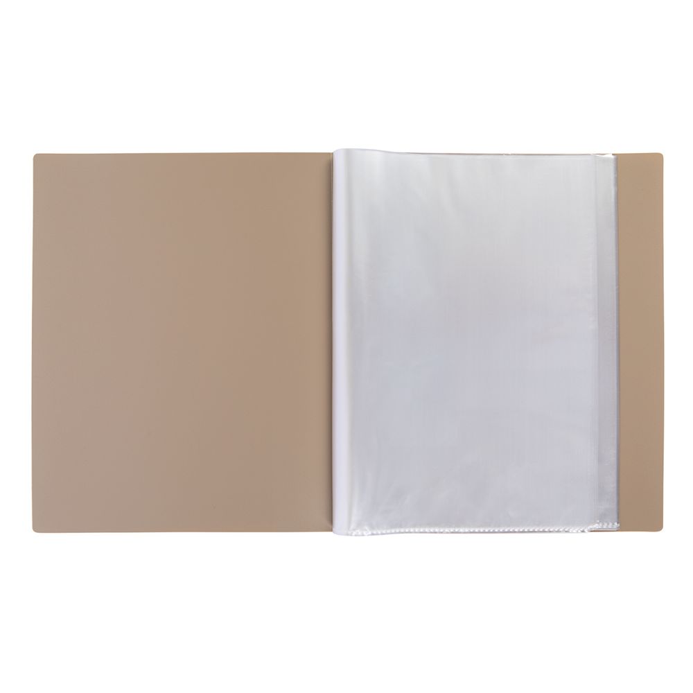 Папка с вкладышами 20 л. A4 600 мкм 20 мм, эффект 3D, 6 шт, бежевый new EC211500127, Expert Complete EC211500127