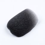 Плечевые накладки (подплечники) втачные необтянутые 185х185х15 мм, 10 пар, черный, РН-15