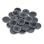 Пуговицы 4 прокола 40L (25мм), (Gray2 (серый2)), 24 шт