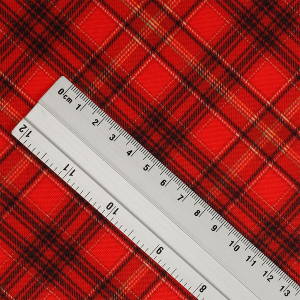 Габардин 140 г/м², 150 см / 1 метр, T.4000.22.1, цв.красный