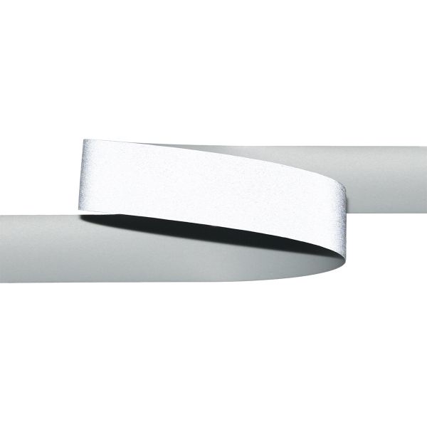 Лента светоотражающая (катафотная) термоклеевая [cpl:420], 15 мм / 50 метров, 100% полиуретан, серебро, Gamma TG9400