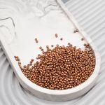 Бисер Astra&Craft 11/0 (2.1 мм), 200 г (10х20 г), цв. 579 медный/непрозрачный, металлик