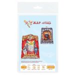 Набор для вышивания нитками МП Студия, на пластиковой канве Театр 17х13см