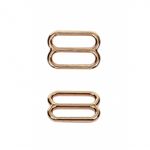 Рамки-регуляторы для бюстгальтера металл 10.0 мм, 810 цв.золото, уп.100 шт