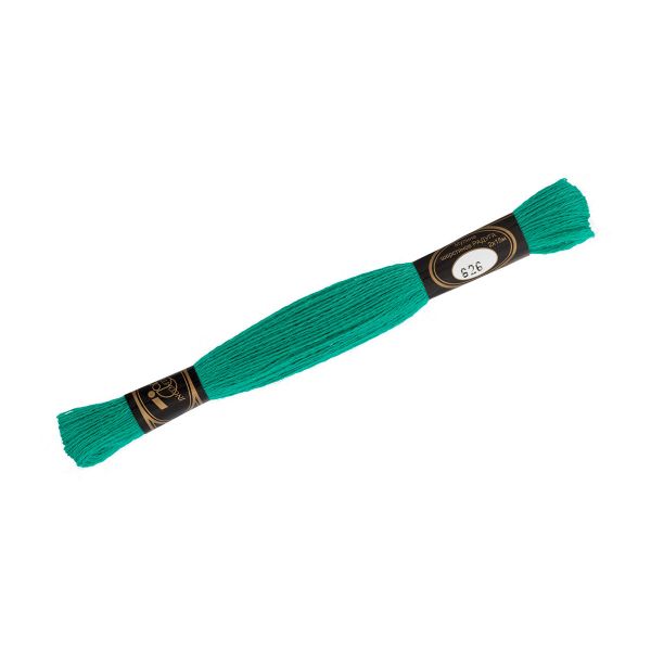 Мулине Радуга, цв.626 ярк. бирюзово-зеленый, Россия, 8 мотков по 15 метров