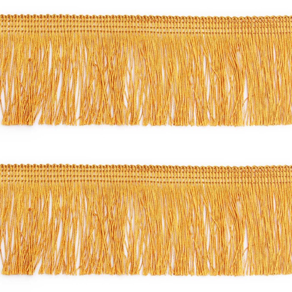 Бахрома отделочная 63.0 мм / 25 метров, 848 золотистый