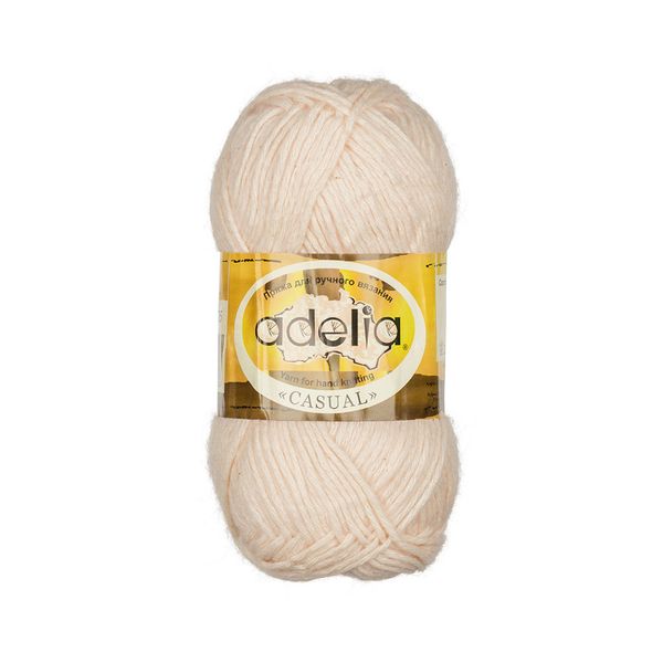 Пряжа Adelia Casual / уп.10 мот. по 50г, 130м, 05 св.розовый