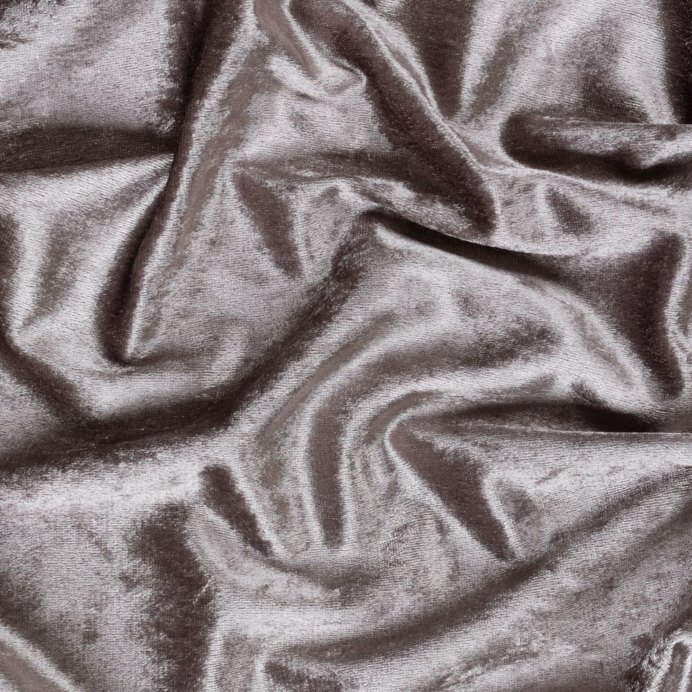 Плюш (ткань) 00 Peppy PCVL, 250±5 г/м², 150±2 см / 5 метров, винтажный, 09 серый