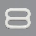 Рамки-регуляторы для бюстгальтера металл 14.0 мм, белый, 100 шт