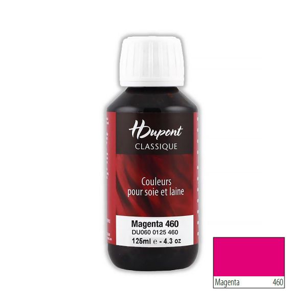 Краска для шелка H Dupont Classic, 125мл, 460 маджента