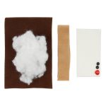 Набор для шитья игрушки из фетра, Олененок, 14см