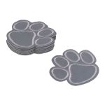 Светоотражающая термоаппликация лапка 6х5.5 см, 10шт