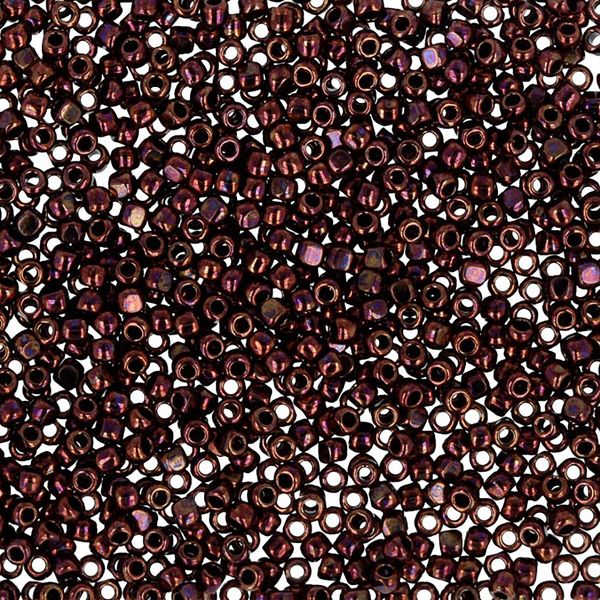 Бисер Toho 15/0 Charlotte 3 (1.7 мм), 500 г, 0222 медный/металлик
