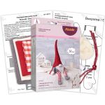 Набор для шитья игрушки Скандинавский гном 50 см, Miadolla NY-0271