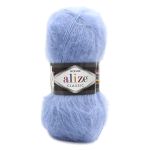 Пряжа Alize (Ализе) Mohair Classic New / уп.5 мот. по 100 г, 200м, 040 голубой A