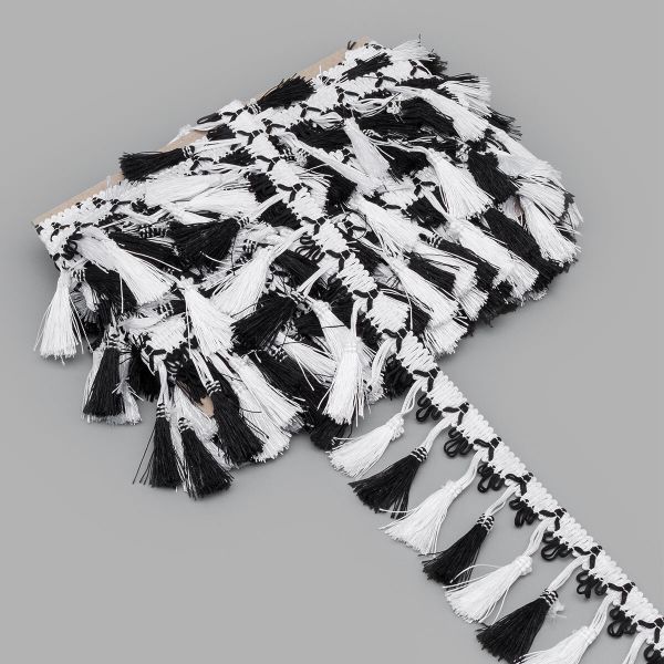 Бахрома отделочная 115.0 мм / 10 метров, с кистями, (001-115), 878