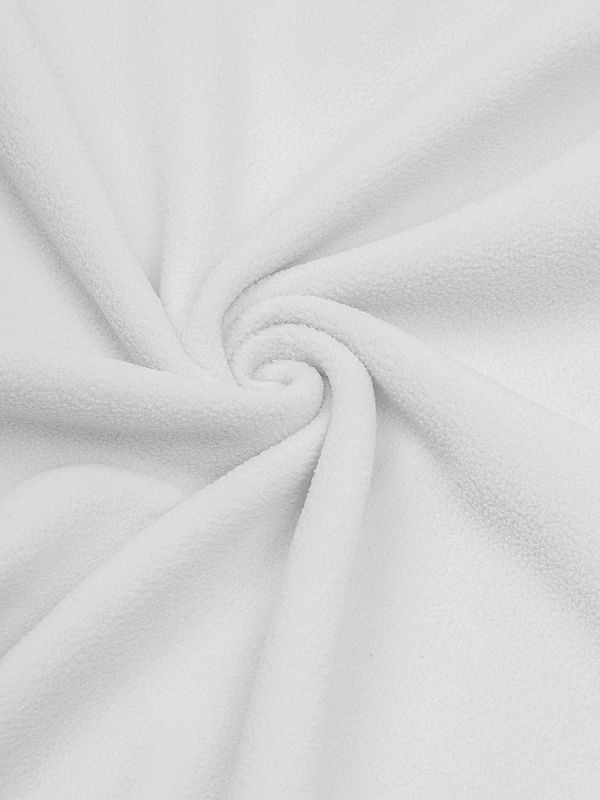 Флис 2-сторонний 240 г/м², 150 см / 10 метров, N-TBY-0240-F101, цв.F101 белый