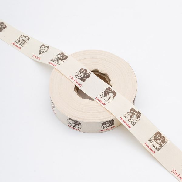 Лента декоративная х/б 25.0 мм / 25±1 метров, (2), 3448(17)(18)