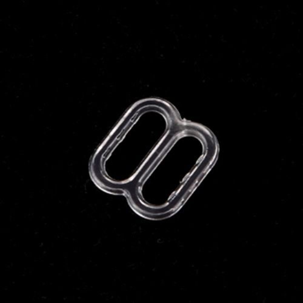 Рамки-регуляторы для бюстгальтера пластик 8.0 мм, прозрачный, 100 шт, 488140-2