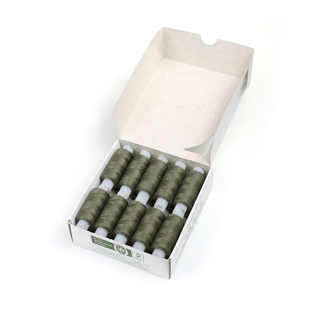 Нитки армированные ПНК им.Кирова 45ЛЛ, бытовые, 200 м / 20 кат., 6408 гр.серый