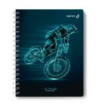 Тетрадь ученическая общая, A5 48 л. на гребне 65 г/м², белизна 100 %, 8 шт, клетка, 01171 МИКС - Мечты сбываются, Светоч Т107