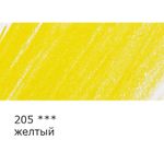 Карандаш цветной заточенный, 6 шт, 205 желтый, Vista-Artista INTENSE VICP