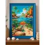 Набор для вышивания нитками Риолис, Погружение 21х30см