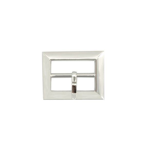 Пряжка ременная металл 20 мм (внешн. 29х22 мм), 10 шт, никель, BIG