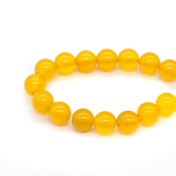 Бусины натуральный камень арагонит 6 мм, 15 шт в упак, Астра