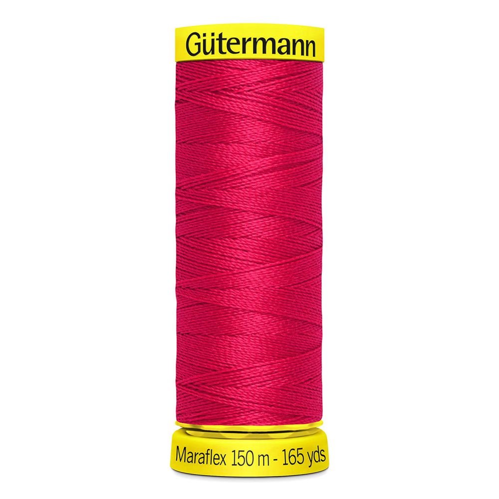 Нитки для трикотажа Gutermann Maraflex, 150м, 382 мальва, 5 катушек