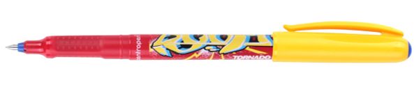 Ручка роллер ⌀0.5 мм, 0.3 мм, 20 шт, 2675/20 boom ассорти цвет чернил: синий, Centropen Tornado Boom 2675/20