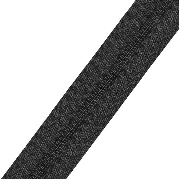 Молния рулонная спираль (витая) Т5 (5 мм) / 200 метров, 310 черный, Blitz