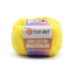 Пряжа YarnArt (ЯрнАрт) Baby cotton multicolor / уп.10 мот. по 50 г, 165м, 5204