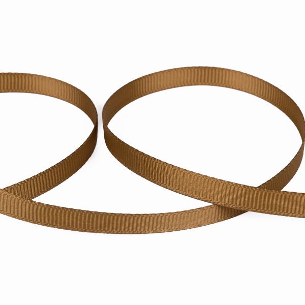 Лента репсовая (в рубчик) 6.0 мм / 45.5 метра, 120 оливковый, Gamma GR-06