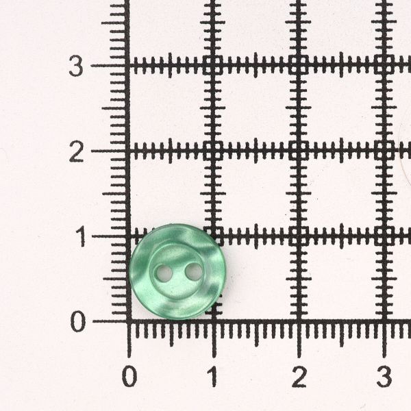 Пуговицы 2 прокола 18L, 11 мм, (col. 07 (зеленый)), CB-M-10, 144 шт