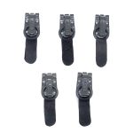 Крючок шубный Amii 50 мм, RAL 7015, 50 шт, т.серый