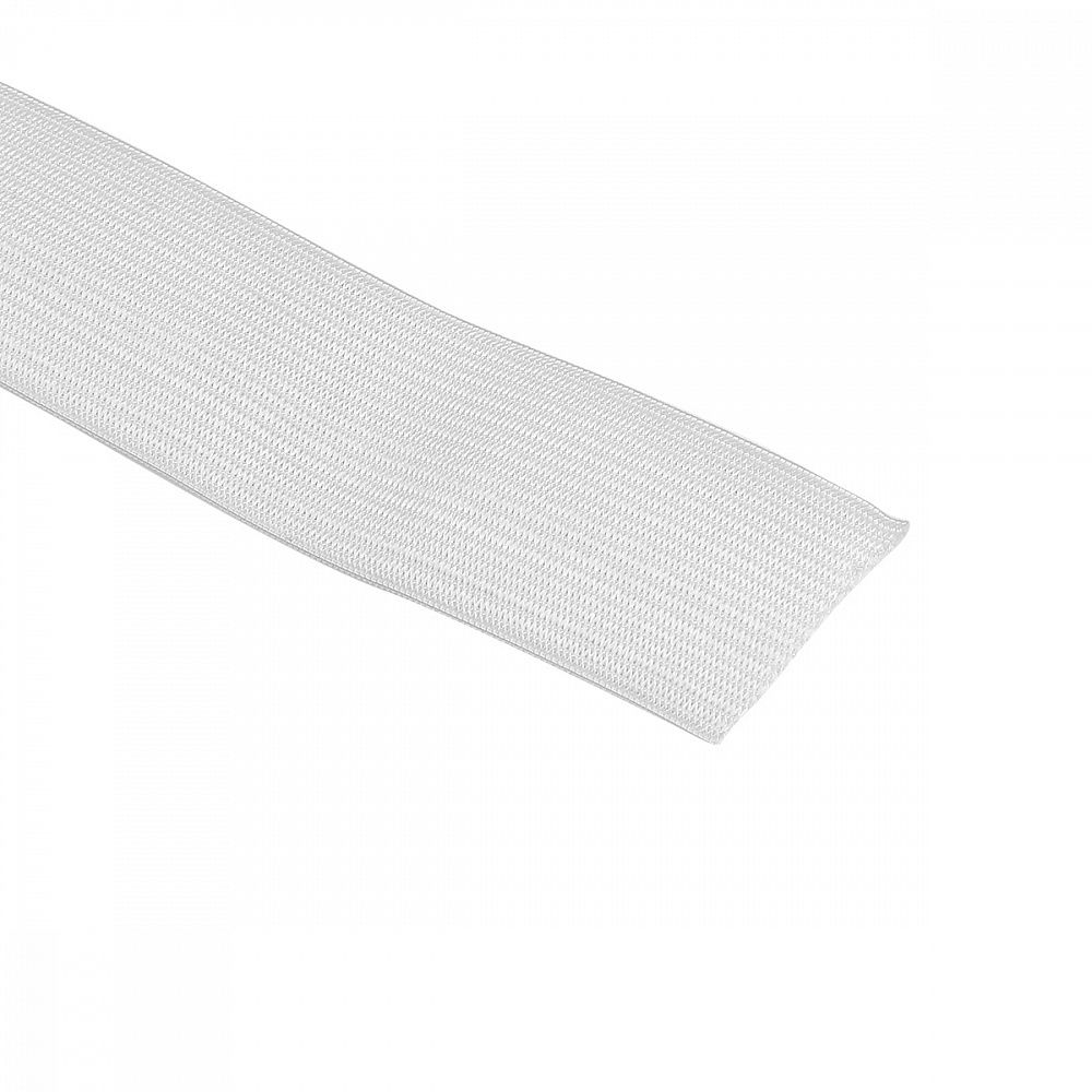 Резинка вязаная 30.0 мм / 40 метров, стандартная 3.9-4.3 г/п.м., белый