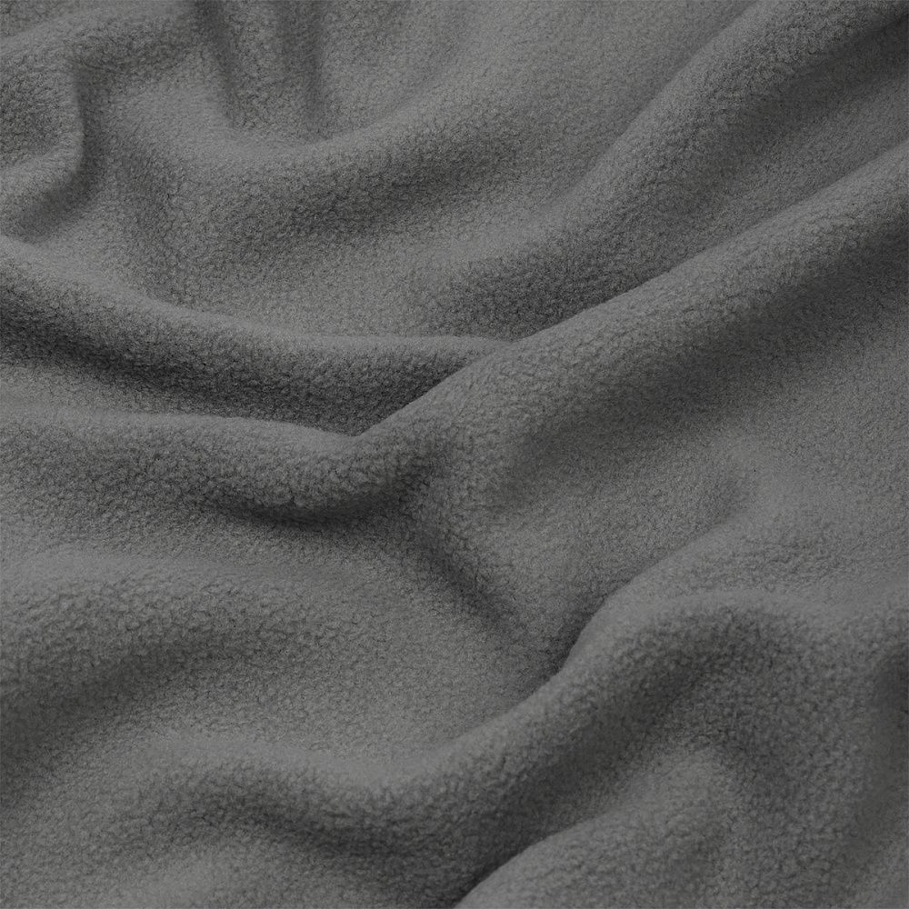 Флис 2-сторонний 240 г/м², 150 см / 10 метров, TBY-0240-S307 цв.S307 серый