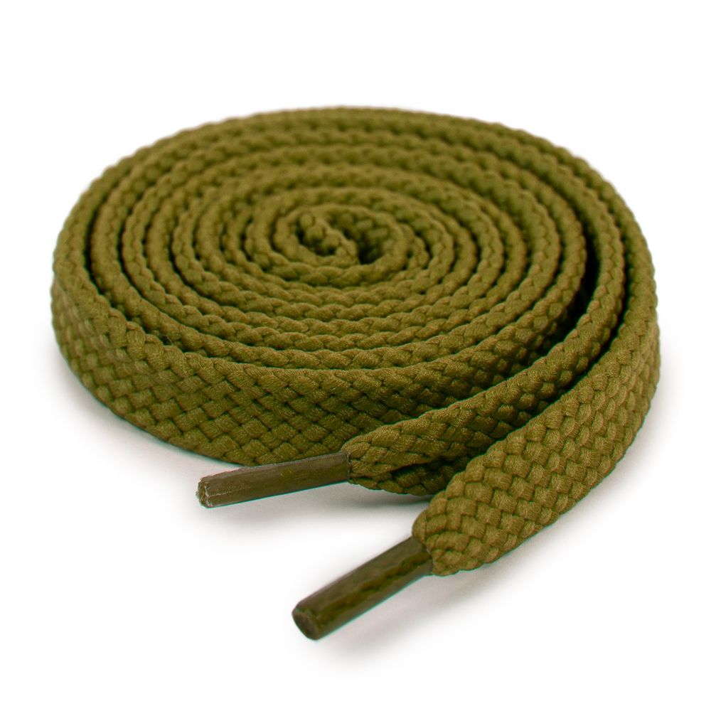 Шнурки для обуви т.6 150 см, 25 п, №018 хаки, Gamma